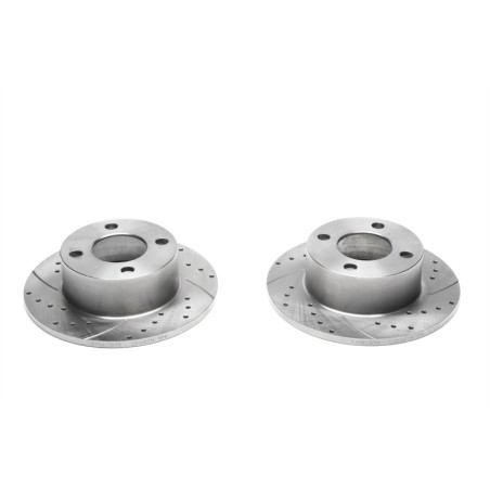 set dischi freno sportivi  post. per Audi 100 (Cod. T-EVOBS1070P)