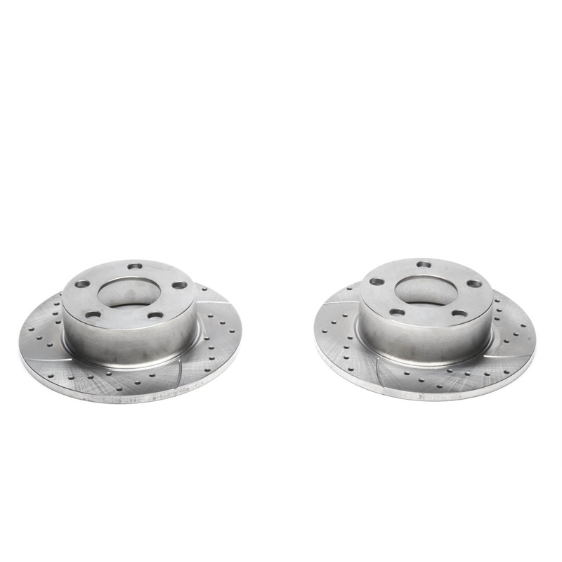 set dischi freno sportivi  post. per Audi 100/200/Quattro (Cod. T-EVOBS1246P)