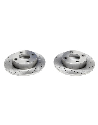 set dischi freno sportivi  post. per Audi 100 44Q 1.8l Quattro (Cod. T-EVOBS1620P)