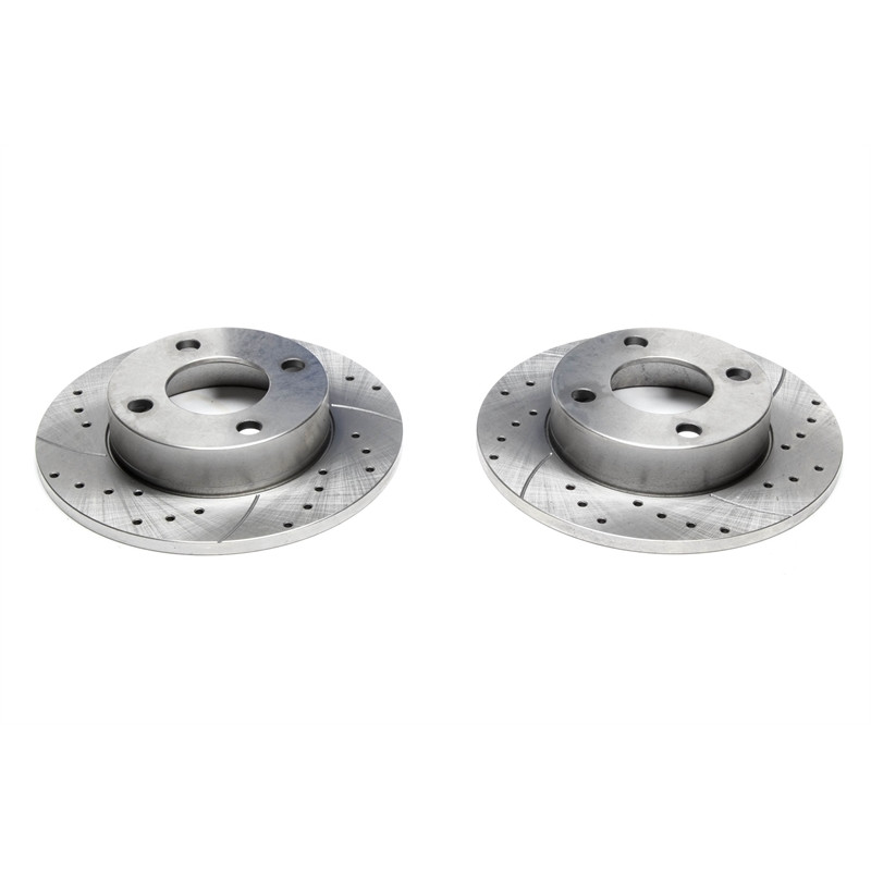 set dischi freno sportivi  post. per Audi 100 44Q 1.8l Quattro (Cod. T-EVOBS1620P)