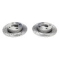 set dischi freno sportivi  post. per Audi 100 44Q 1.8l Quattro (Cod. T-EVOBS1620P)