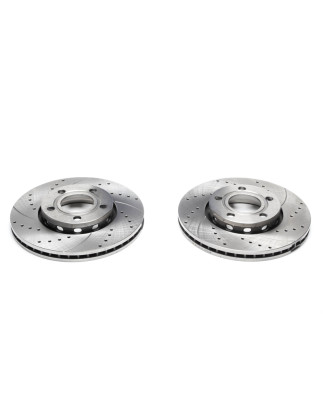 set dischi freno sportivi  ant. per Audi 100/200 44, Audi Quattro 85 (Cod. T-EVOBS20301P)